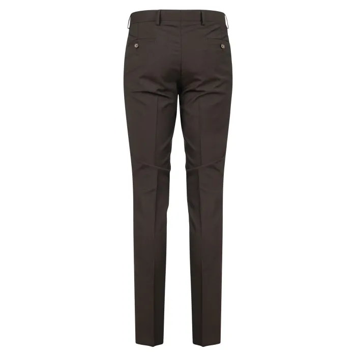Havana & Co - Abito marrone in lana monopetto per uomo | h5091 a5315 60