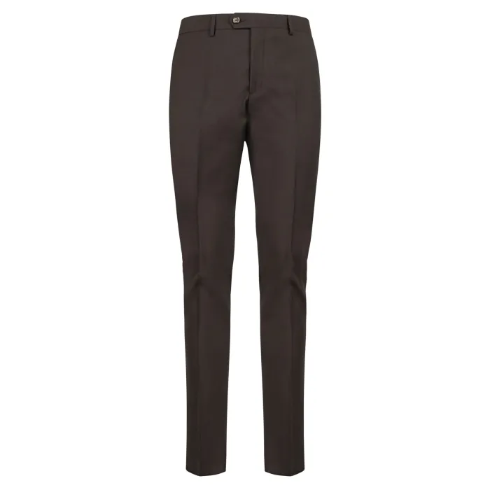 Havana & Co - Abito marrone in lana monopetto per uomo | h5091 a5315 60