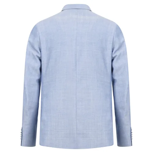 Havana & Co - Abito celeste in lana monopetto per uomo | h5091 a5315 52