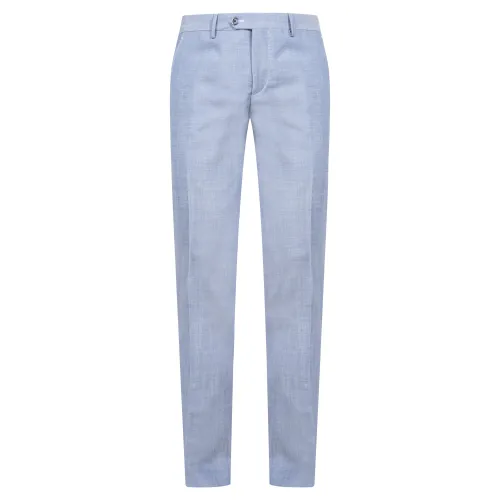 Havana & Co - Abito celeste in lana monopetto per uomo | h5091 a5315 52