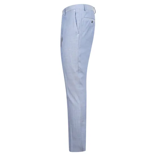 Havana & Co - Abito celeste in lana monopetto per uomo | h5091 a5315 52