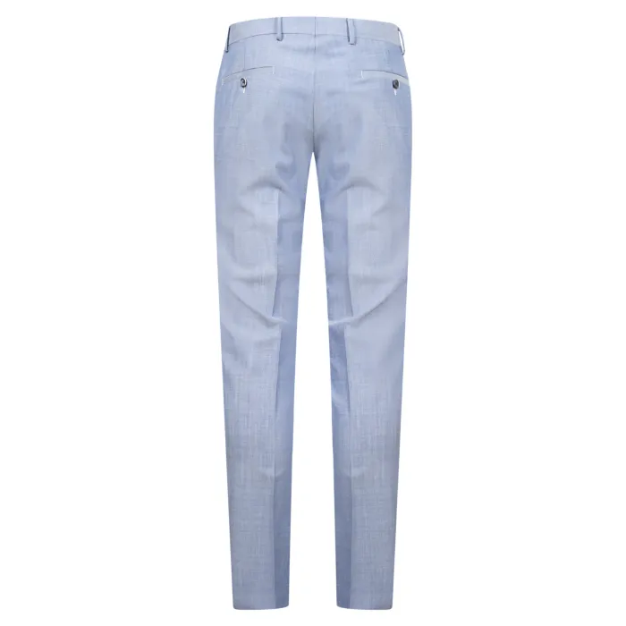 Havana & Co - Abito celeste in lana monopetto per uomo | h5091 a5315 52