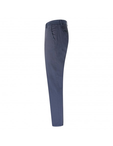 Luca Bertelli - Pantalone blu tasca a filo per uomo | p1608 louis navy
