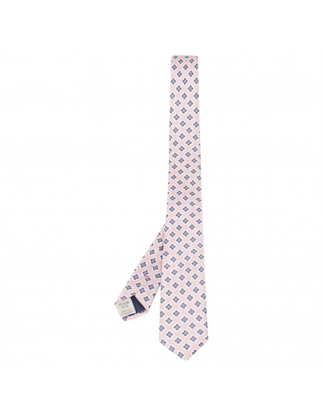 Altea - Cravatta rosa con stampa fiori per uomo | 2219085 02 isonzo