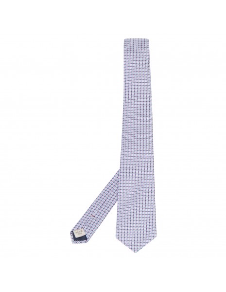 Altea - Cravatta celeste con motivo geometrico per uomo | 2212497 02 nilo