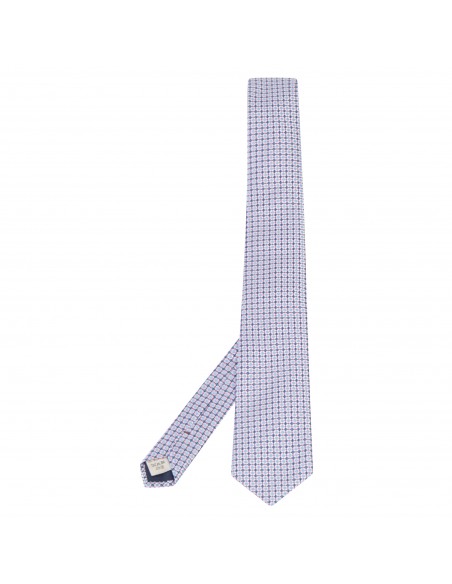 Altea - Cravatta celeste con motivo geometrico per uomo | 2212497 02 nilo