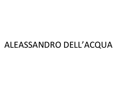 Brand Alessandro Dell'Acqua | Maison Borracci